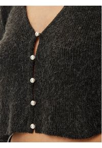 only - ONLY Kardigan Rica 15334914 Czarny Slim Fit. Kolor: czarny. Materiał: syntetyk #4