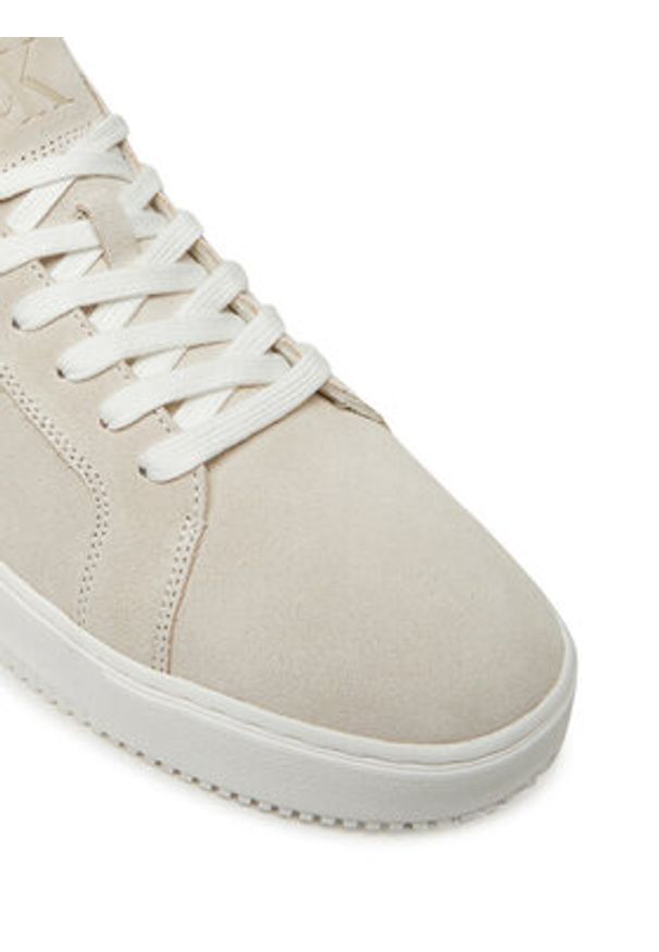 Calvin Klein Jeans Sneakersy YM0YM01299 Beżowy. Kolor: beżowy. Materiał: skóra, zamsz
