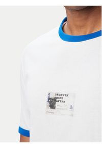 Hugo - HUGO T-Shirt Nurangler 50566025 Biały Sharp Fit. Kolor: biały. Materiał: bawełna #5