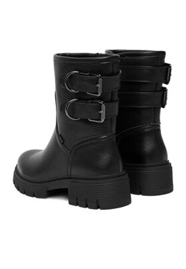 MEXX Botki CEO-MI001711153W Czarny. Kolor: czarny. Materiał: skóra