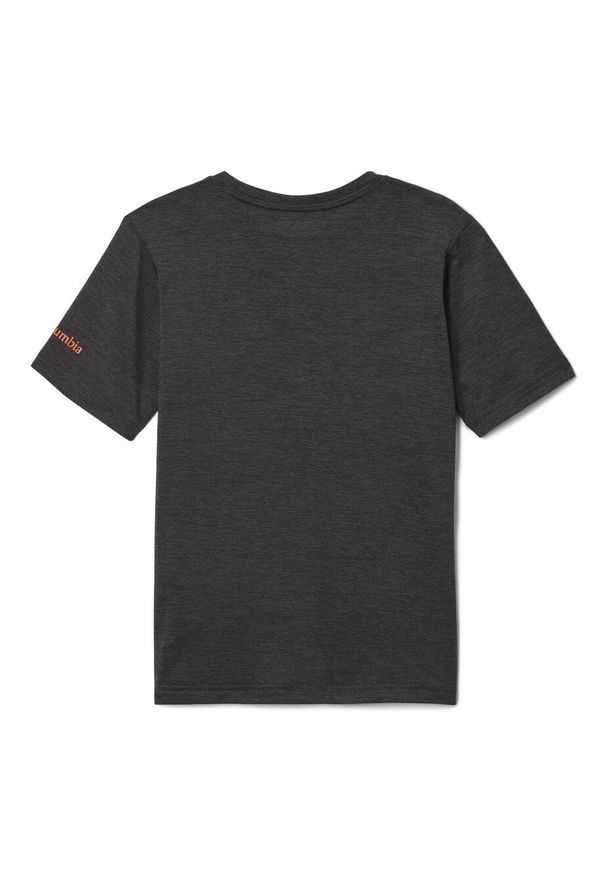 columbia - Koszulka Dziecięca Columbia Mount Echo Short Sleeve Graphic T-Shirt. Kolor: szary. Sport: turystyka piesza