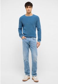 Męskie Spodnie Jeansowe Mustang Style Vegas Slim Denim Blue 1017422 5000 602 #6