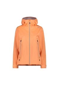 Kurtka przeciwdeszczowa damska z kapturem CMP Unlimitech. Typ kołnierza: kaptur. Kolor: pomarańczowy, wielokolorowy. Sport: turystyka piesza #1