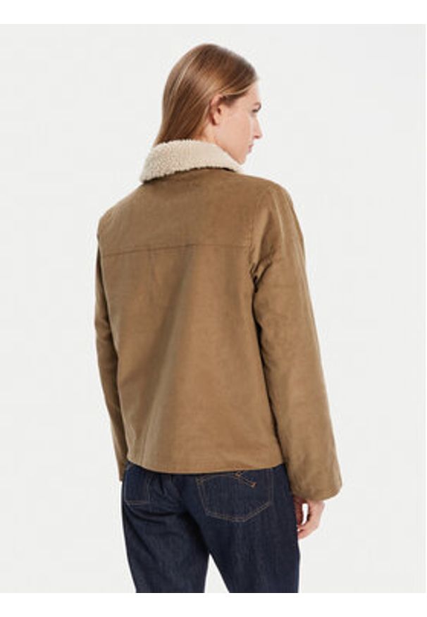 Barbour Kurtka przejściowa LCA0366BE52 Beżowy Regular Fit. Kolor: beżowy. Materiał: bawełna