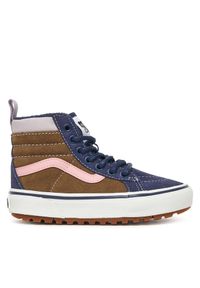 Sneakersy Vans. Kolor: niebieski. Model: Vans SK8