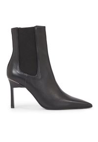 Calvin Klein Botki Geo Stiletto Chelsea Boot 90 HW0HW01708 Czarny. Kolor: czarny #1