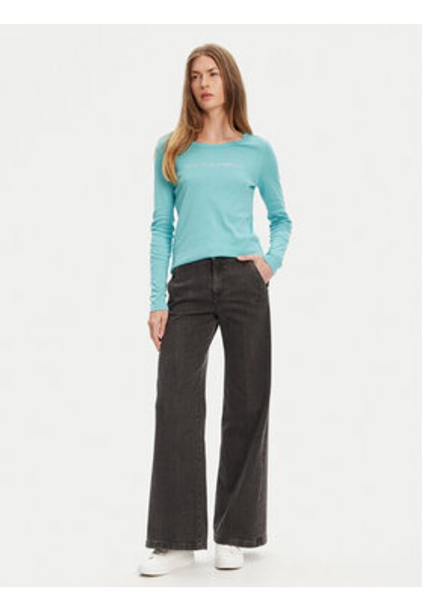 United Colors of Benetton - United Colors Of Benetton Bluzka 3GA2E16G0 Zielony Regular Fit. Kolor: zielony. Materiał: bawełna