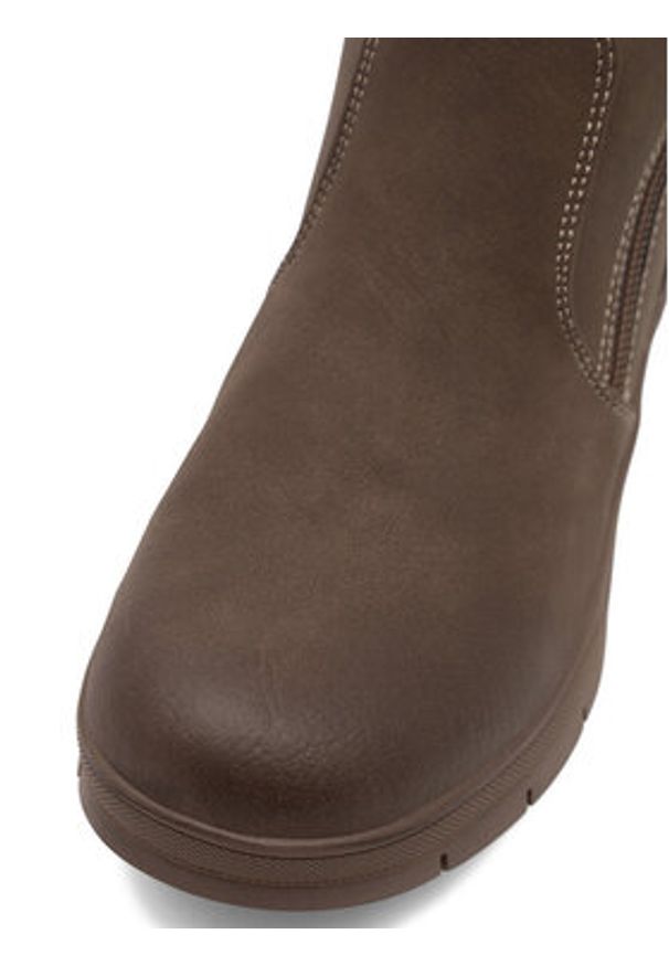 Go Soft Botki INES WS5921-03 Brązowy. Kolor: brązowy. Materiał: skóra