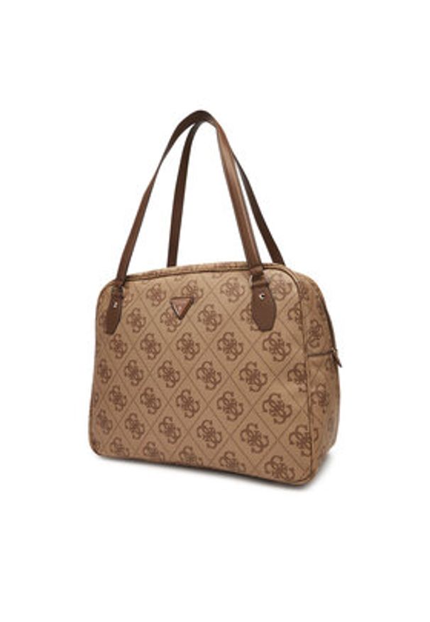 Guess Torba Berta Travel TWOB86 88916 Brązowy. Kolor: brązowy. Materiał: skóra