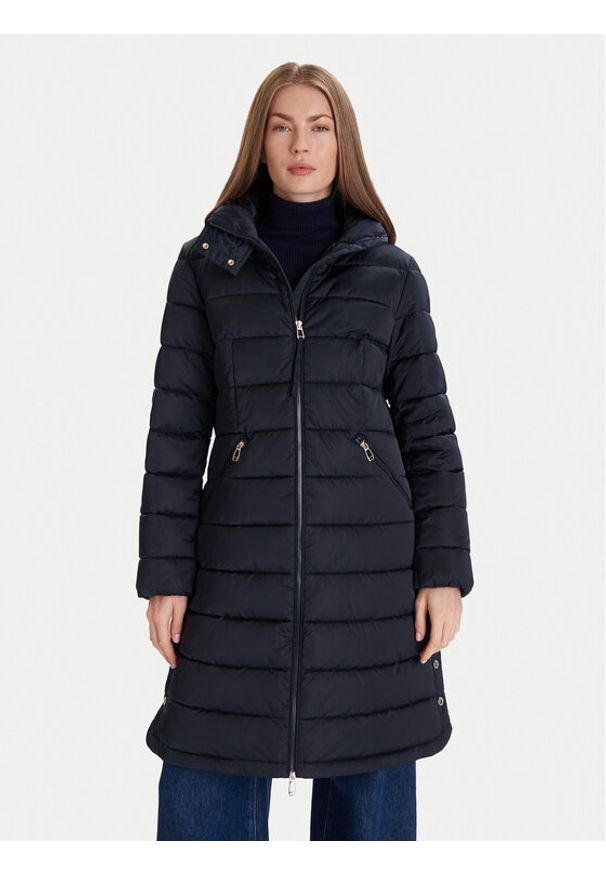 JOOP! Płaszcz zimowy Christin 30048849 Granatowy Regular Fit. Kolor: niebieski. Materiał: syntetyk. Sezon: zima