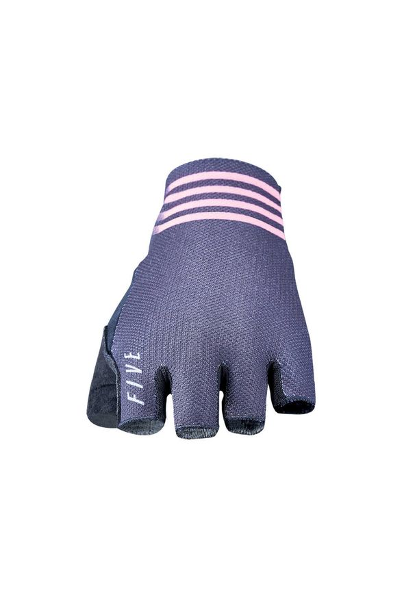 FIVE GLOVES - Rękawiczki RC2 SHORTY - GRAVEL BLACK/PINK (czarno-różowe) - L/10. Kolor: różowy, wielokolorowy, czarny. Sport: kolarstwo