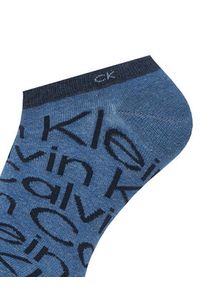 Calvin Klein Zestaw 3 par niskich skarpet męskich 701218714 Kolorowy. Materiał: materiał, bawełna. Wzór: kolorowy #5
