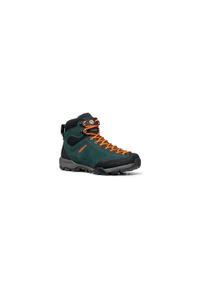 Scarpa - Buty trekkingowe damskie Mojito Hike GTX Women. Kolor: zielony, pomarańczowy, wielokolorowy. Styl: sportowy