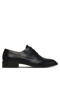 Calvin Klein Półbuty Slim Ess Oxford Lth HM0HM01929 Czarny. Kolor: czarny. Materiał: skóra