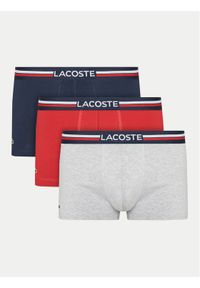 Lacoste Komplet 3 par bokserek 5H2390 Kolorowy. Materiał: bawełna. Wzór: kolorowy