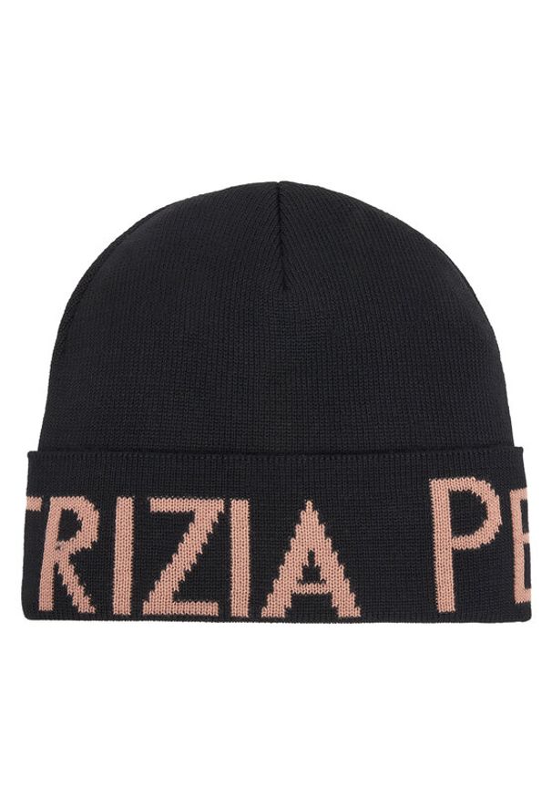 Patrizia Pepe Czapka 8F0454/A6B2-X1HM Czarny. Kolor: czarny. Materiał: materiał