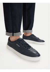 Gino Rossi - GINO ROSSI Sneakersy EO-MARSHAL-01 MI08 Granatowy. Kolor: niebieski. Materiał: skóra #9