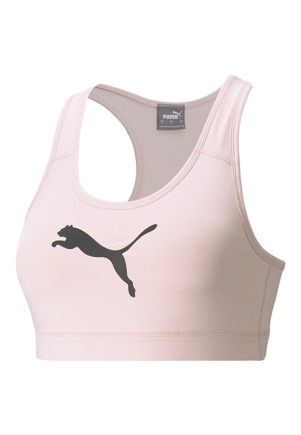 Biustonosz damski Puma Mid Impact 4Keeps Bra. Kolor: wielokolorowy, różowy, czarny. Sport: fitness