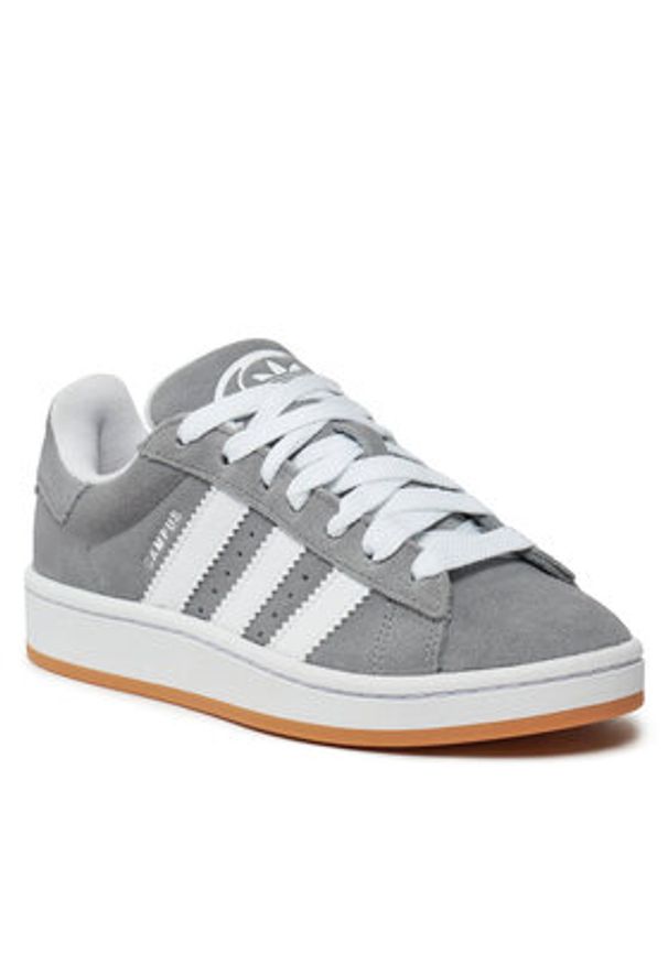 Adidas - adidas Sneakersy Campus 00s J HQ6507 Szary. Kolor: szary. Materiał: zamsz, skóra. Model: Adidas Campus