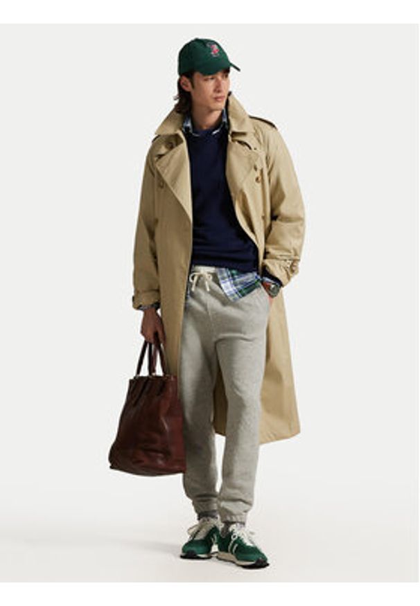 Polo Ralph Lauren Bluza 710766772003 Granatowy Regular Fit. Typ kołnierza: polo. Kolor: niebieski. Materiał: syntetyk, bawełna