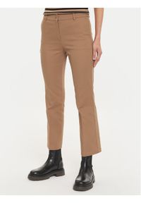 Sisley Spodnie materiałowe 45G2LE02X Brązowy Slim Fit. Kolor: brązowy. Materiał: bawełna #1