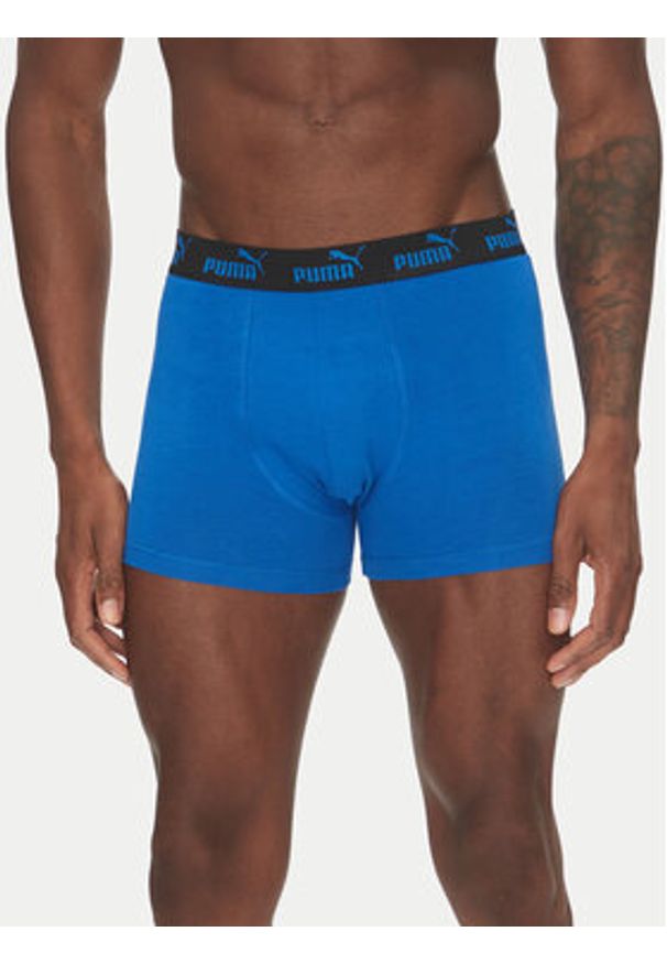 Puma Komplet 2 par bokserek 938753 Czarny. Kolor: czarny. Materiał: bawełna