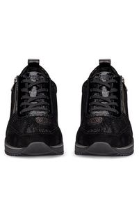 Remonte Sneakersy D2401-02 Czarny. Kolor: czarny. Materiał: materiał #4