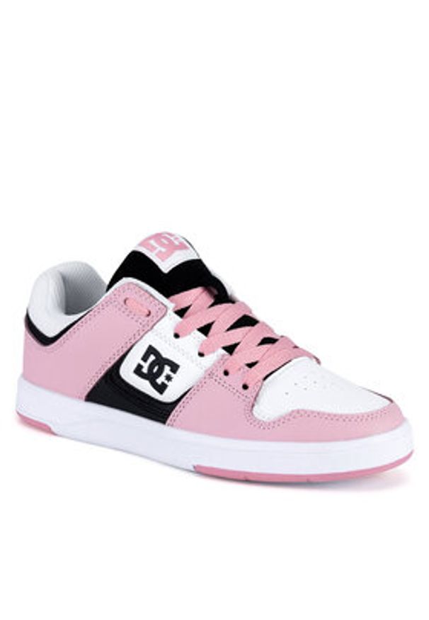 DC Shoes Sneakersy CURE ADJS100169-KHO Różowy. Kolor: różowy. Materiał: skóra