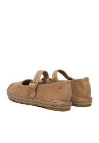 Roxy Espadryle CEO-WSS990-270 Beżowy ciemny. Kolor: beżowy. Materiał: materiał #6