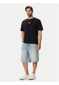 Jack & Jones T-Shirt Club Badge 12295036 Czarny Regular Fit. Kolor: czarny. Materiał: bawełna #5