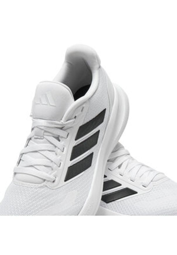 Adidas - adidas Buty do biegania Runfalcon 5 JH9638 Biały. Kolor: biały. Materiał: mesh, materiał