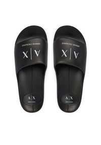 Armani Exchange Klapki XM002744 AF23456 MC011 Czarny. Kolor: czarny. Materiał: syntetyk #3