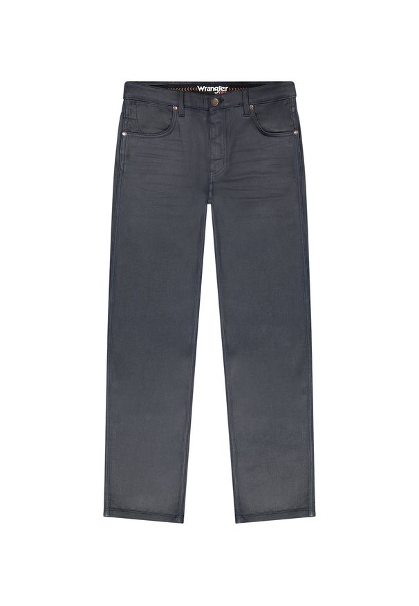 Wrangler - MĘSKIE SPODNIE WRANGLER GREENSBORO INDIGO COATED 112370719