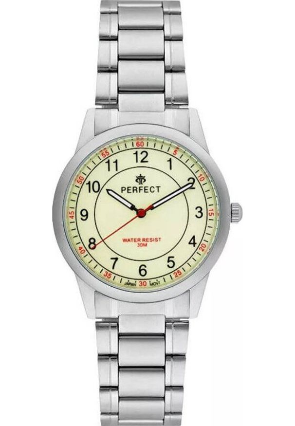 Zegarek Perfect R402H-08 męski klasyczny czytelny .. Styl: klasyczny