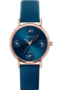 Zegarek Strand Zegarek damski Strand S733LXVLVL CYRKONIE niebieski. Kolor: niebieski #1