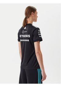 Adidas - adidas T-Shirt Mercedes - AMG Petronas Formula One Team Driver JW5362 Czarny Regular Fit. Kolor: czarny. Materiał: syntetyk #4