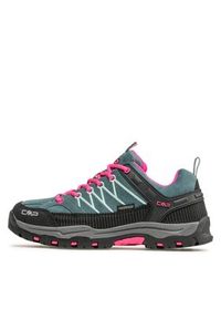 CMP Trekkingi Kids Rigel Low Trekking Shoes Wp 3Q13244J Niebieski. Kolor: niebieski. Materiał: zamsz, skóra. Sport: turystyka piesza