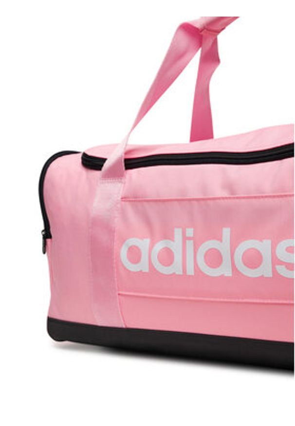 Adidas - adidas Torba Linear Duffel Small JX9041 Różowy. Kolor: różowy. Materiał: materiał