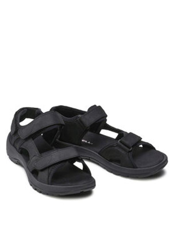 Merrell Sandały Sandspur 2 Convert J002715 Czarny. Kolor: czarny. Materiał: nubuk, skóra