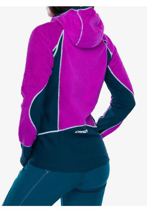 CRAZY - Bluza polarowa damska Crazy Pull Inspire. Kolor: fioletowy. Materiał: polar. Sport: turystyka piesza