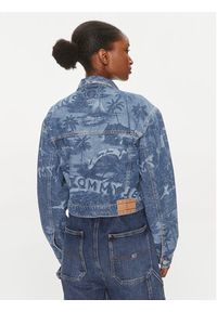 Tommy Jeans Kurtka jeansowa Claire DW0DW17664 Niebieski Regular Fit. Kolor: niebieski. Materiał: bawełna #7