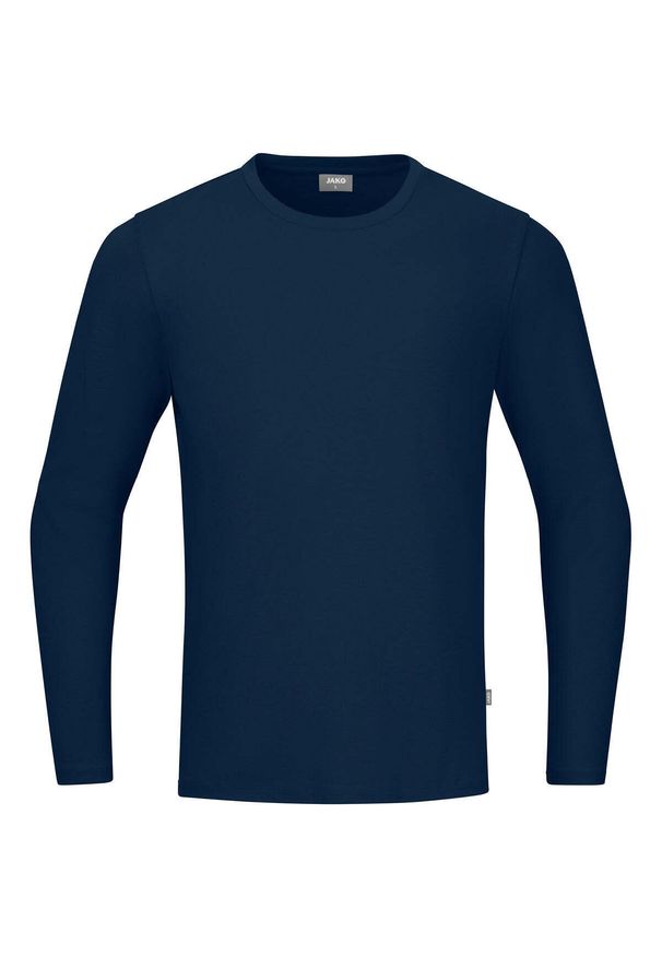 Koszulka z długim rękawem Jako Organic. Kolor: niebieski. Materiał: bawełna. Długość rękawa: długi rękaw. Długość: długie