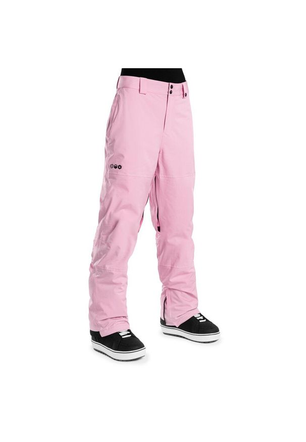 SIROKO - Spodnie snowboardowe damskie P1 Sundance-W. Kolor: różowy. Sezon: zima. Sport: snowboard