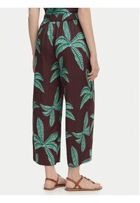LOLA CASADEMUNT Spodnie materiałowe LS2614055 Brązowy Relaxed Fit. Kolor: brązowy. Materiał: wiskoza #2
