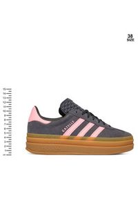 Adidas - adidas Sneakersy Gazelle Bold IH6459 Szary. Kolor: szary. Materiał: skóra, zamsz. Model: Adidas Gazelle #7
