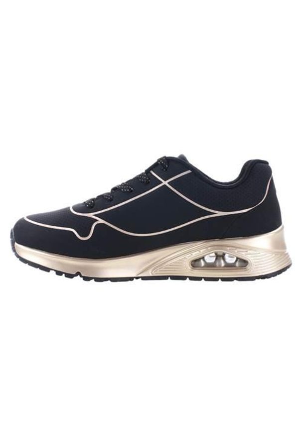 skechers - Buty do chodzenia dla dzieci Skechers Uno Gen1. Kolor: niebieski. Materiał: syntetyk, materiał. Szerokość cholewki: normalna. Model: Skechers Sport. Sport: turystyka piesza