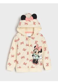 Sinsay - Bluza z kapturem Minnie Mouse - kremowy. Typ kołnierza: kaptur. Kolor: kremowy. Wzór: motyw z bajki #1