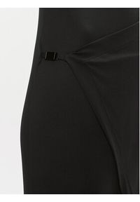 Calvin Klein Sukienka codzienna Stretch Jersey Asymmetric Dress K20K206498 Czarny Slim Fit. Okazja: na co dzień. Kolor: czarny. Materiał: syntetyk. Typ sukienki: proste. Styl: casual #3