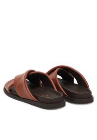 Geox Klapki D Adelash D55YWB 000TU C6014 Brązowy. Kolor: brązowy. Materiał: skóra #5