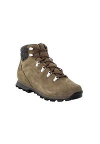 Buty trekkingowe męskie Jack Wolfskin Thunder Bay Texapore Mid. Zapięcie: sznurówki. Kolor: zielony. Materiał: materiał. Szerokość cholewki: normalna